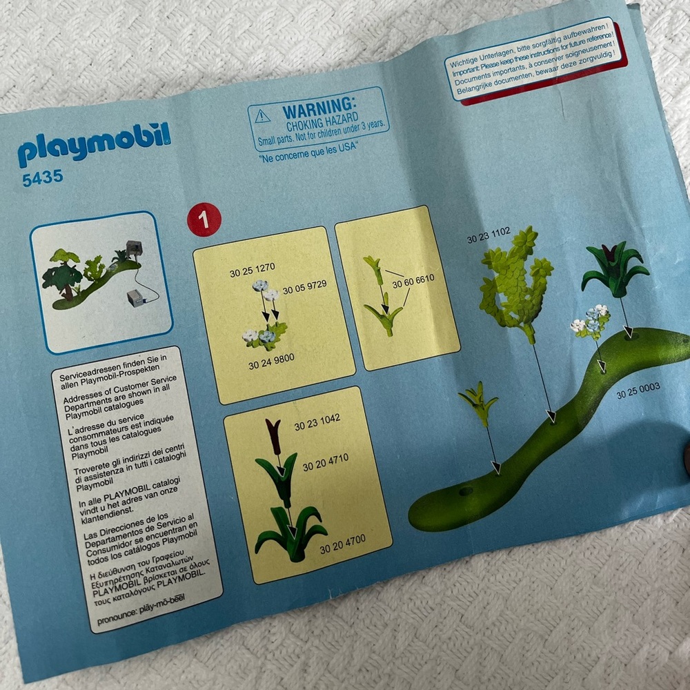 Playmobil 5435 Camping Play Set.